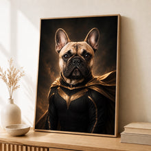 Load image into Gallery viewer, Fransk bulldogg Tavla – Inramat Hundporträtt
