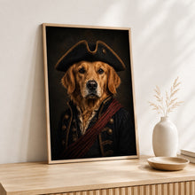 Load image into Gallery viewer, Golden Retriever Tavla – Inramat Hundporträtt