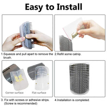 Last opp bilde til gallerivisning, Cat Corner Brush / Grooming Brush for Corners