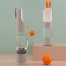 Ladda upp bild till gallerivisning, Vattenflaska med Kaninöron + Behållare