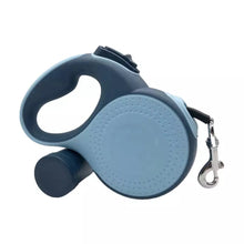 Ladda upp bild till gallerivisning, Koppel Flexikoppel 5-8 m med Ficklampa och Bajspåsebehållare + Halsband