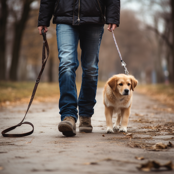 Fem effektive måter å trene hunden din til å gå i bånd