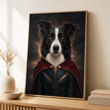 Ladda upp bild till gallerivisning, Border Collie Tavla – Inramat Hundporträtt
