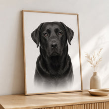 Last opp bilde til gallerivisning, Labrador Retriever Tavla – Inramat Hundporträtt
