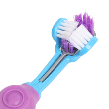 Load image into Gallery viewer, Dog toothbrush iSiPETT TripleHead

