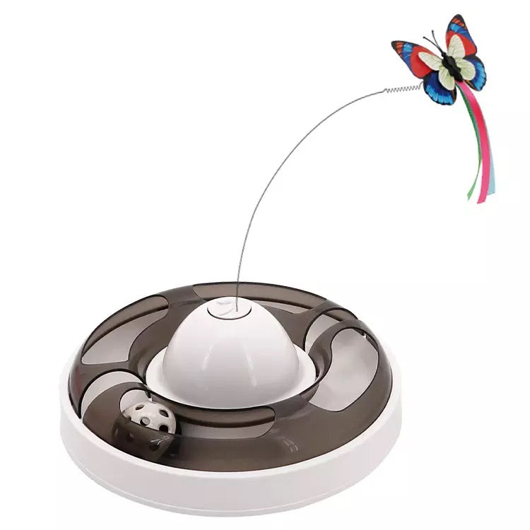 Cat toy Spinning Butterfly
