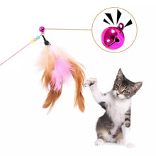 Load image into Gallery viewer, Cat toy Cat stick with springs
