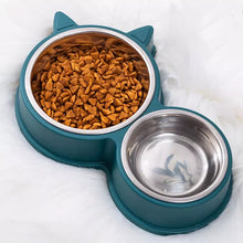 Load image into Gallery viewer, Dog bowl / Cat bowl Cat shaped
